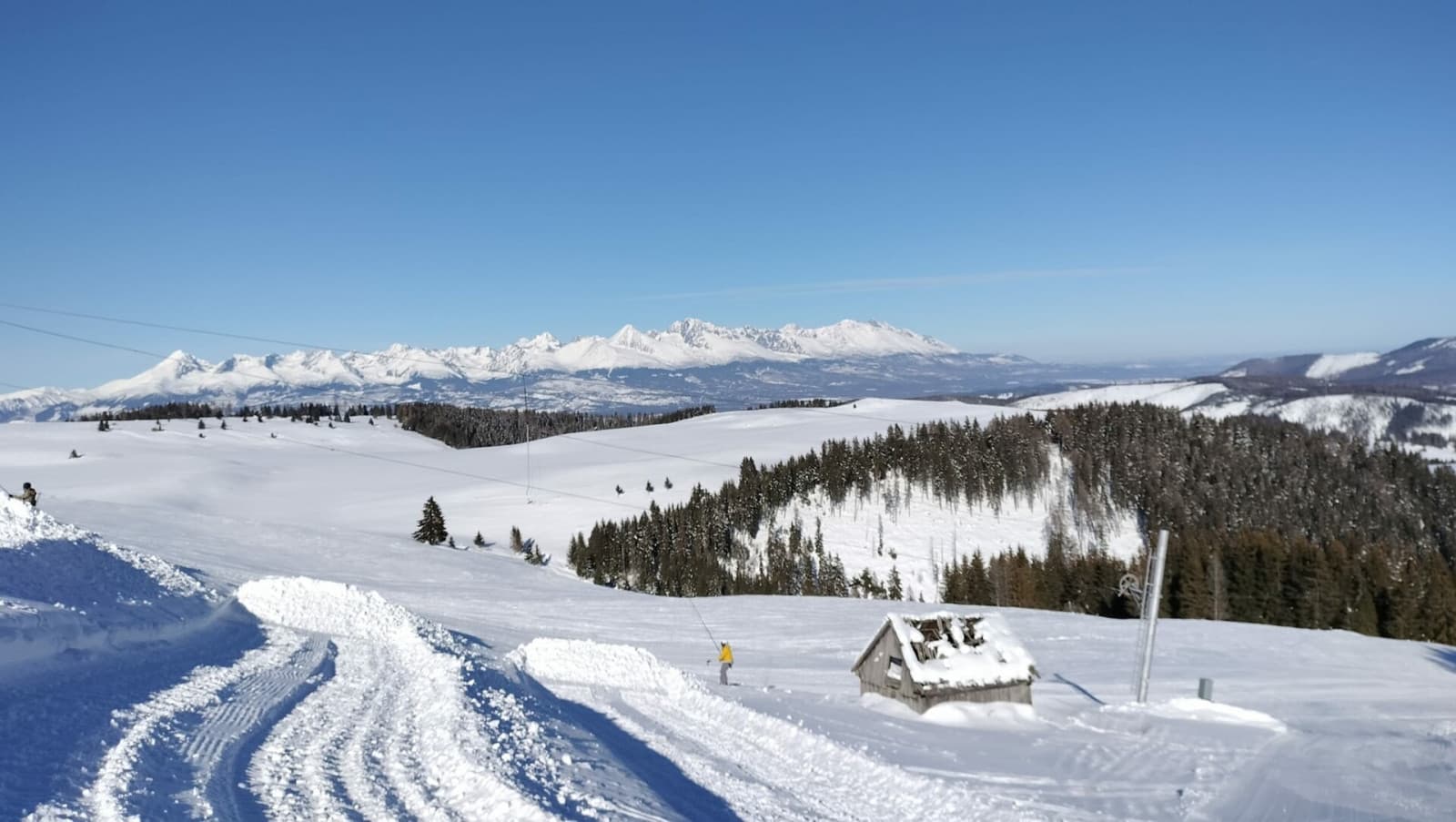 Change bike for skiing during Easter